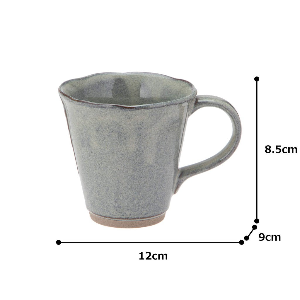 "Mino Ware Men's Traditional Twisted Pattern Mug"