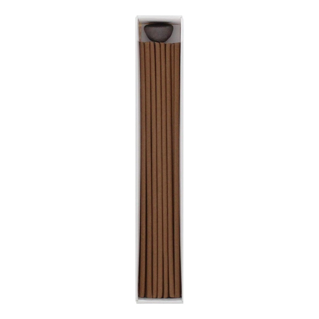 Daily Koh Incense Sticks (30 sticks) - Sandalwood with Incense Holder - Nippon Kodo - Made in Japan