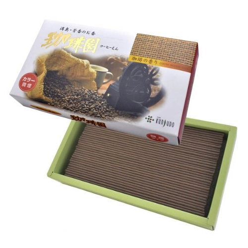 Hanakaori Series Incense by Kunju-do, Coffee Garden, Low Smoke, Rose Pack #580