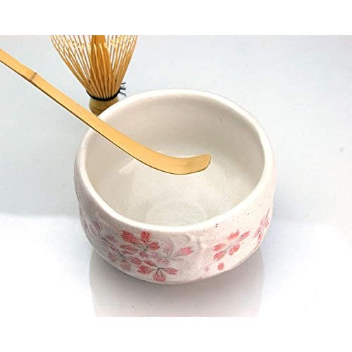 LONNEA Bamboo Chashaku Tea Scoop - Bamboo Tea Utensil, Tea Spoon for Matcha Powder, Natural Bamboo Tea Tool, Matcha Scoop, Tea Ceremony Accessory (1 piece)