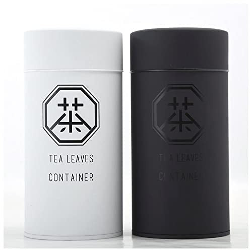 Nankai Tsusho Roksan Tea Canister BK Size: Approx. φ7.5 H15.5 0708-002