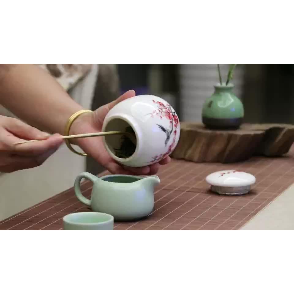 LONNEA Chashaku (Tea Scoop) Carbonized Bamboo Tea Utensil Bamboo Tea Scoop Teaspoon for Matcha Powder Scoop Natural Bamboo Tea Equipment Matcha Scoop Tea Ceremony Accessory (Chashaku - Brown - Set of 2)