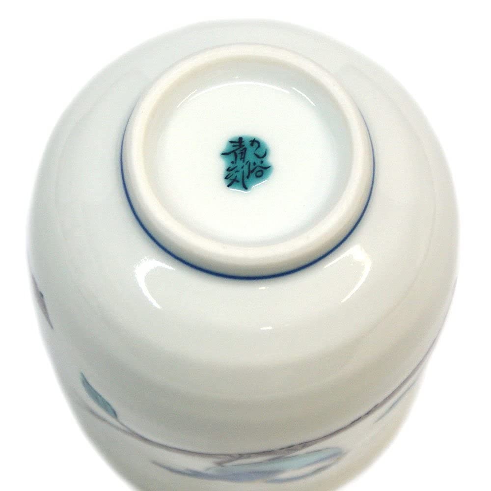 Waza no Kura Kutani Ware Teacup Sparrows Stylish Teacup Bowl Ceramic Brand Japanese Tableware Made in Japan