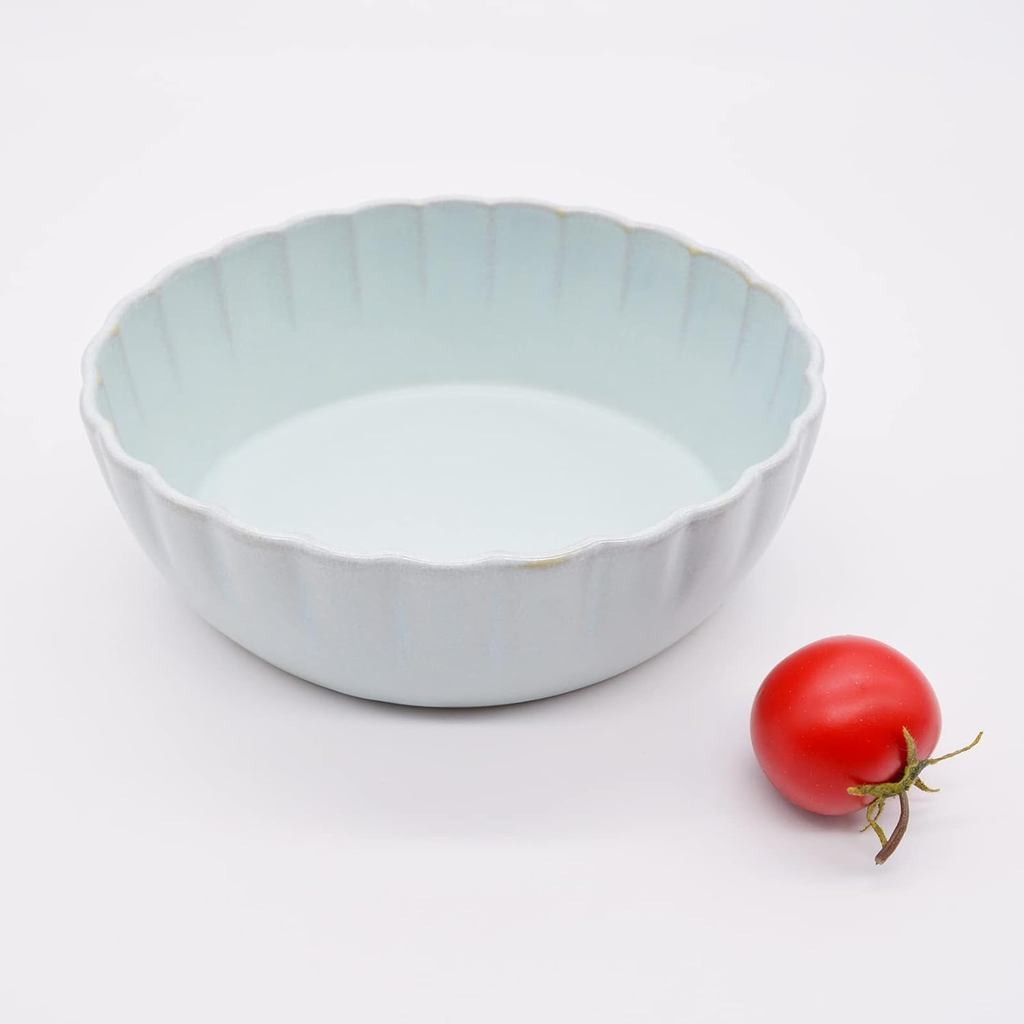 aito Seisakusho "Hana" 390ml Seto Porcelain Bowl — Microwave & Dishwasher Safe, Made in Japan