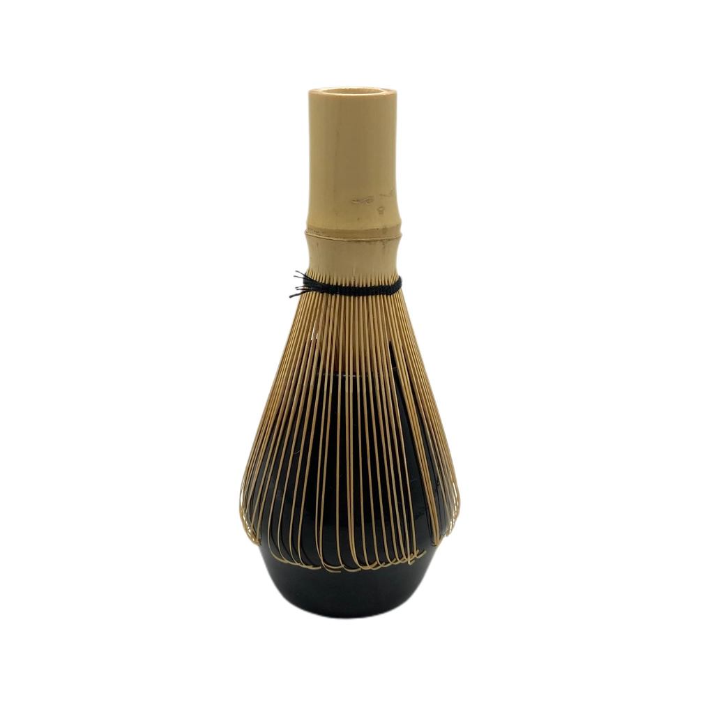 Noguchi Kumataro Tea Garden Unbreakable Matcha Whisk Holder, Resin Chasen Stand, Made in Japan