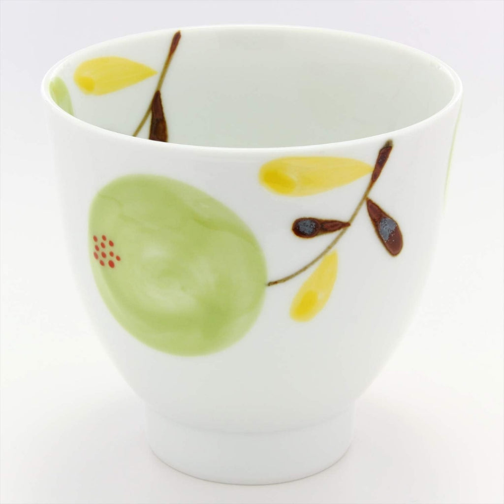 Hasami Porcelain Fukumine Touen Mocoa Collection - Square Plate & Mugs
