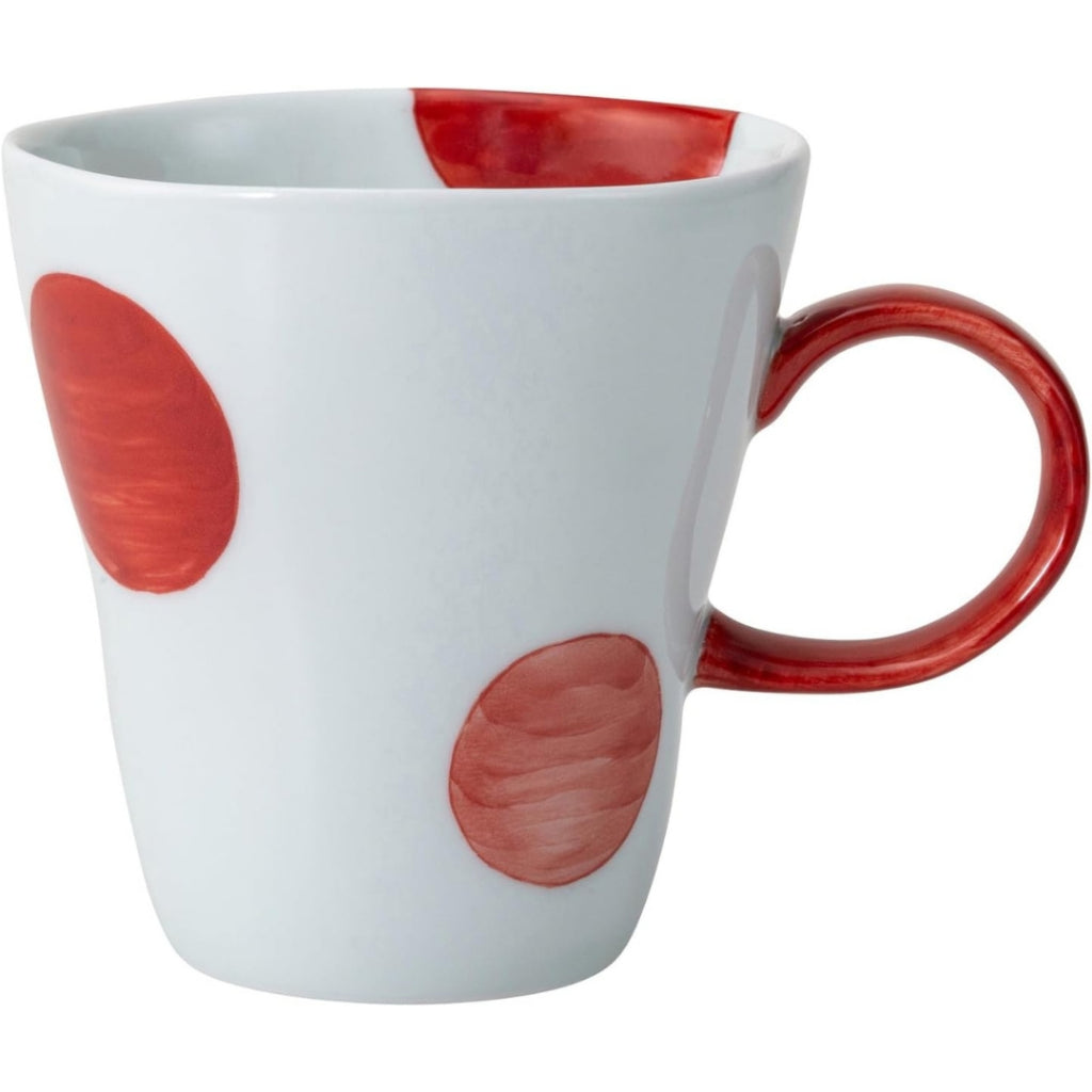 Hasami Porcelain Bowl and Mug Set - 280ml Capacity, Microwave and Dishwasher Safe, Soap Bubble