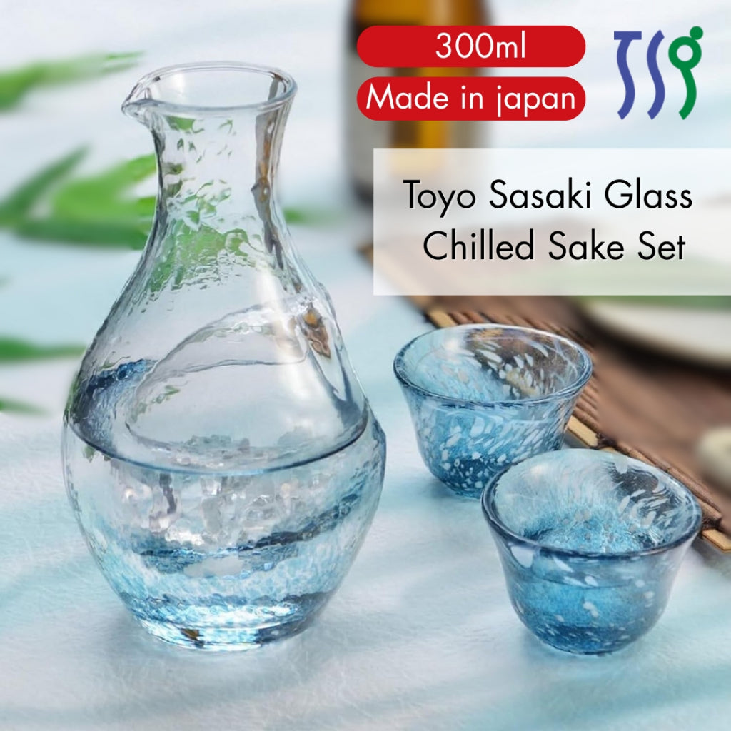 Toyo Sasaki Glass Chilled Sake Set G604-M70