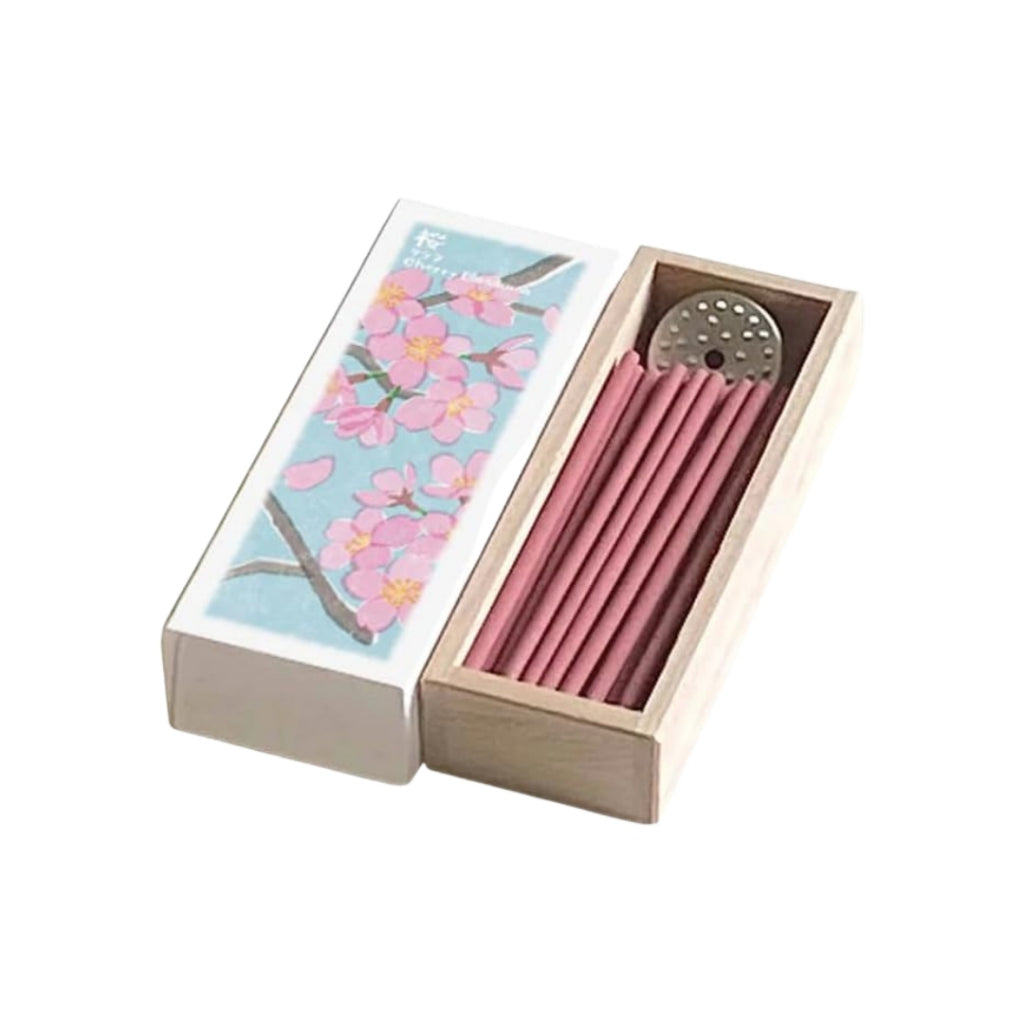 Aromatic Incense: Convey Your Heart with Flowers - Kyoto Kozaido (Bergamot, Cyclamen, Jasmine, Stock, Plumeria, Cherry Blossom, Daphne, Birch, Osmanthus)
