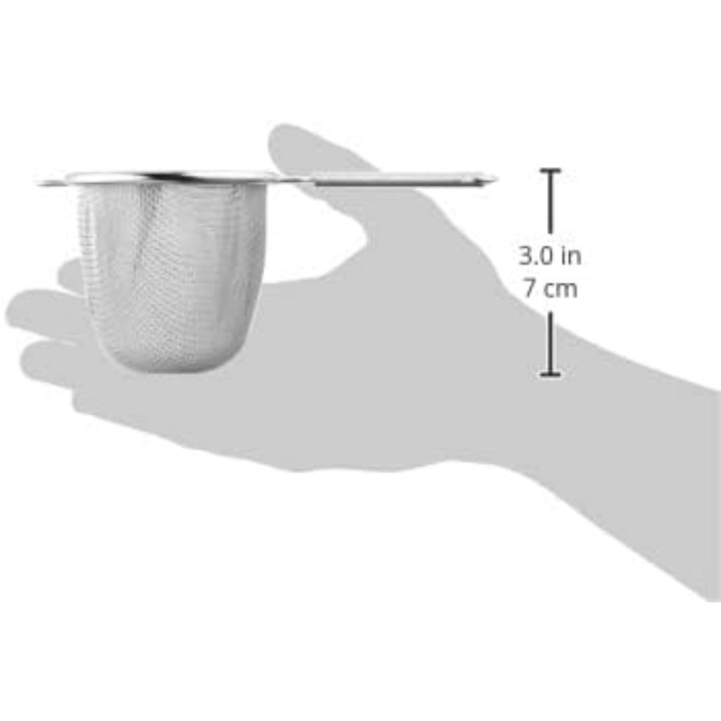 Takagi 18-8 Stainless Steel Double Tea Strainer (Medium & Large)