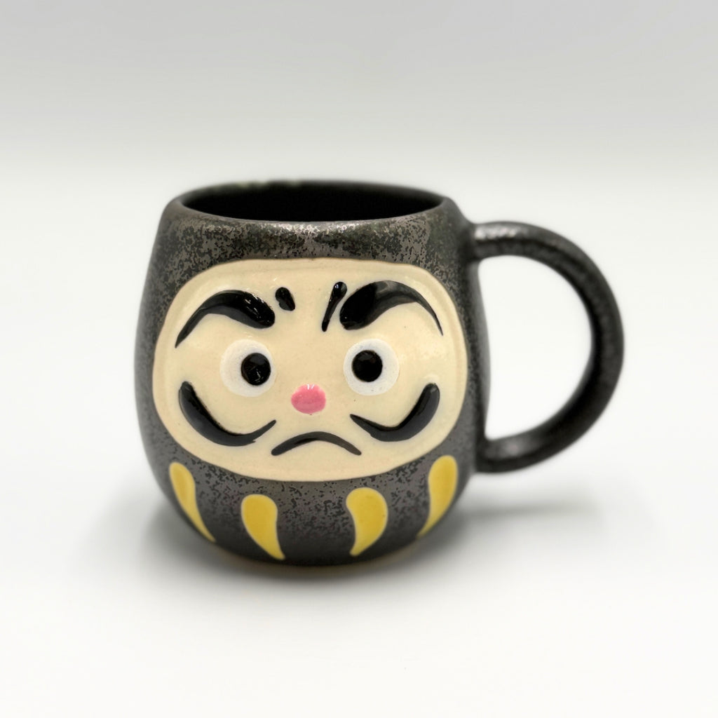 Lucky Daruma Mug Mino Ware Made in Japan 290ml Tea Cup