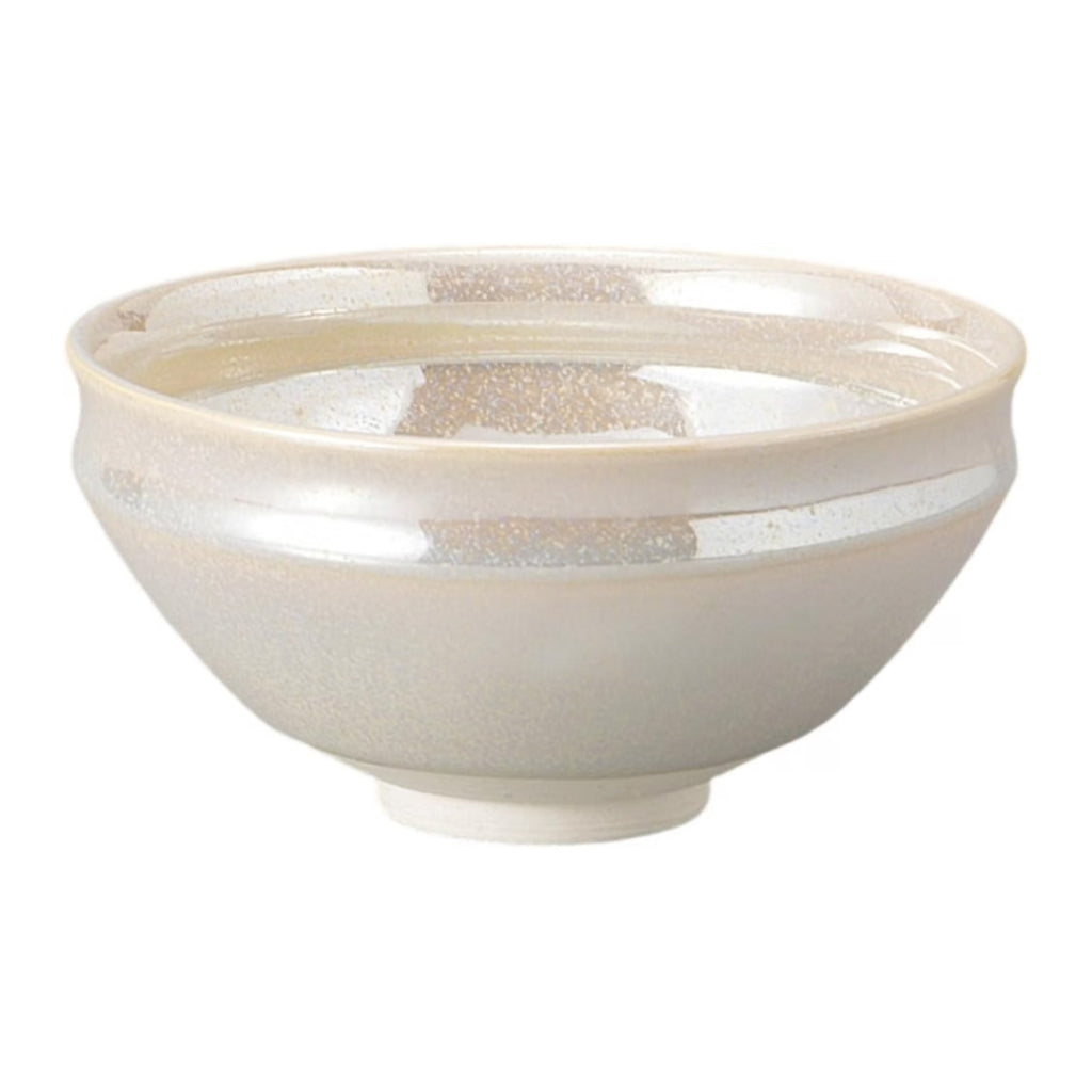 Japanese Mino Ware Kyo-Style Matcha Tea Bowl, 13 × 6.5 cm, Ceramic, Made in Japan