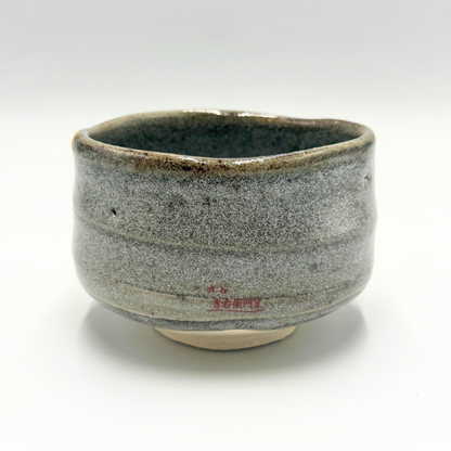 Gold Leaf Mandarin Duck Matcha Bowl, Kutani Ware