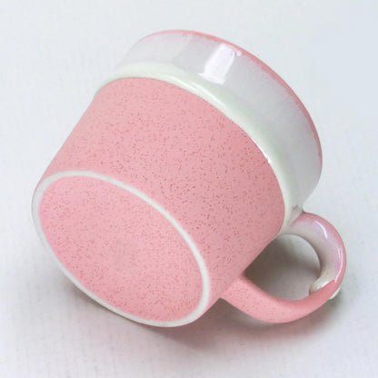 Mino Ware Cake Mug Set - Microwave & Dishwasher Safe - 230ml - Available in Brown & Pink