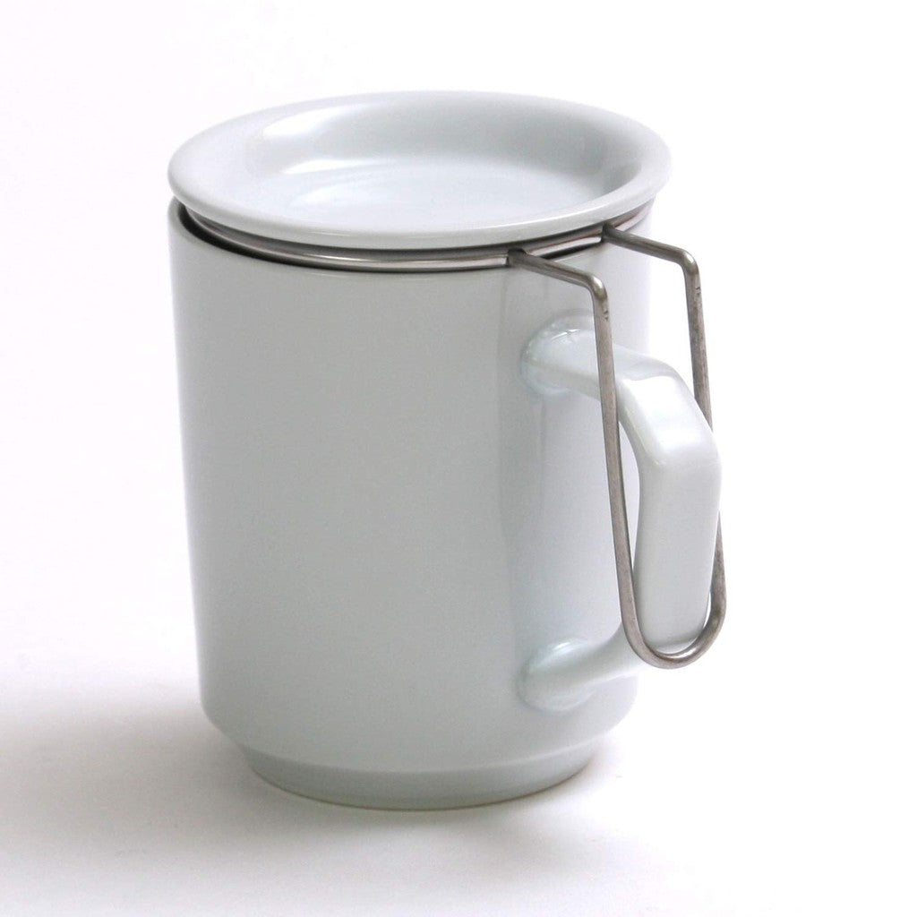 Saikai Toki White 250ml Ceramic Mug - Hasami Ware