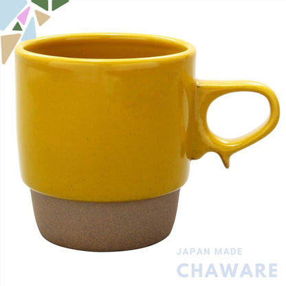 Hama Tō Ceramic Hasami Ware Indigo Dyed Stackable Mug - Wine Red 300ml