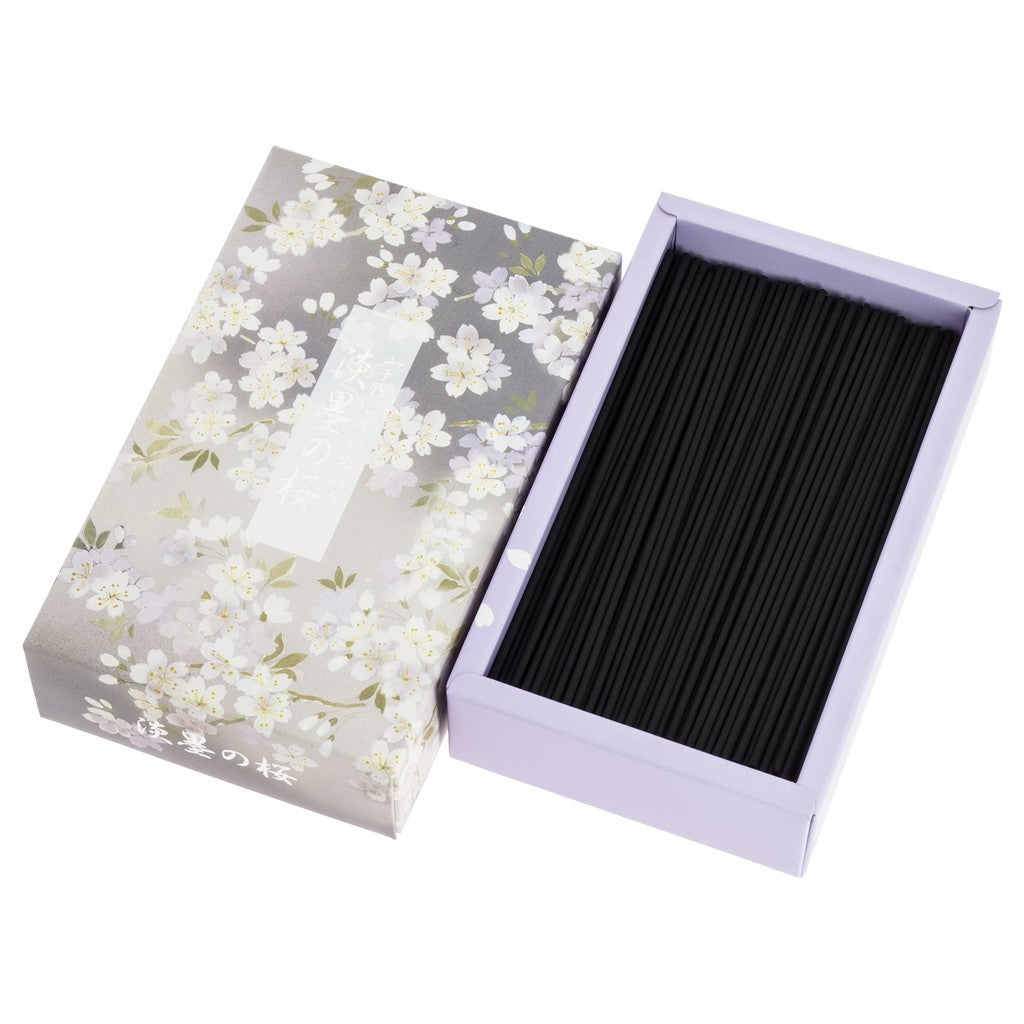 Chiyo Uno Incense, Light Ink Cherry Blossom, Rose Pack, Approx. 200g, Stick Incense, Nippon Kodo, Made in Japan, Cherry Blossom Scent, Low Smoke