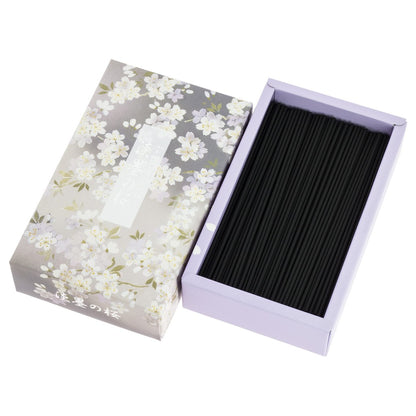 Chiyo Uno Incense, Light Ink Cherry Blossom, Rose Pack, Approx. 200g, Stick Incense, Nippon Kodo, Made in Japan, Cherry Blossom Scent, Low Smoke