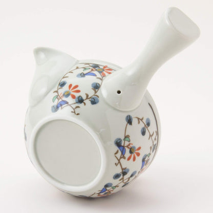 Nishikai Toki Hasami Ware Su雀口中急須 (medium teapot) Kinsouka pattern 66390