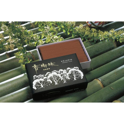 Incense Sticks "Kōjurin Large Rose" for Higan, Sandalwood Scent, Gift-Quality Incense for Giving, Grave Visits, Buddhist Altars, Higan and Obon Festivals, Offering Incense, Condolence Gifts, Special Occasions, Home Use, Miniature Incense for Offerings.