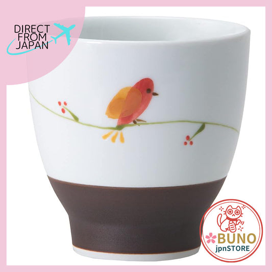 【made in japan】
Nishikai Pottery Hasami Ware Tea Cup Diameter approximately 8cm Humming Red 24346