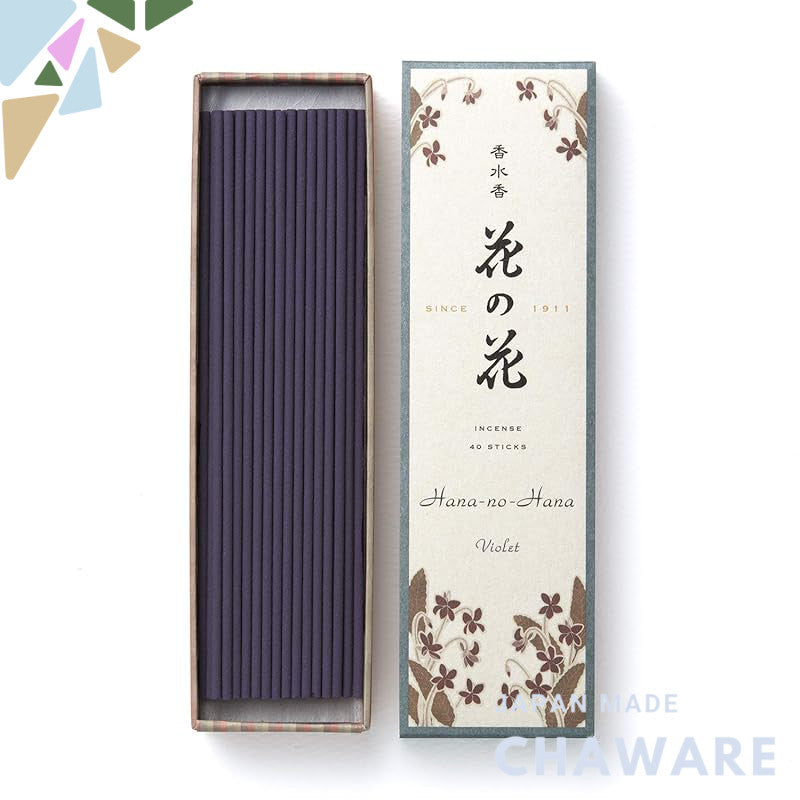 "Flower's Flower Violet, 40 pieces in a long pack."