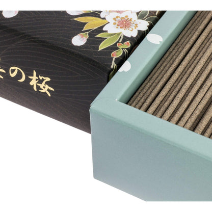 Uno Chiyo Incense, Select Light Ink Cherry Blossom, Rose Pack, Approx. 200g, Incense Sticks, Nippon Kodo, Made in Japan, Cherry Blossom Scent, Low Smoke.