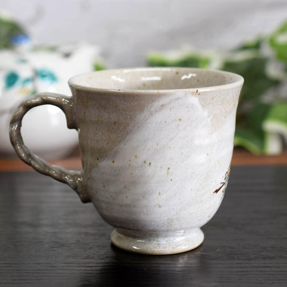 Waza no Kura Kutani-yaki Kasawari Mug - Premium Japanese Crafted Ceramic Tableware - Perfect Birthday Gift
