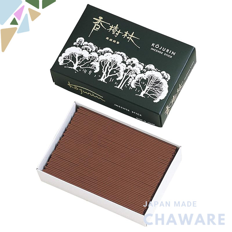 Incense Sticks "Kōjurin Large Rose" for Higan, Sandalwood Scent, Gift-Quality Incense for Giving, Grave Visits, Buddhist