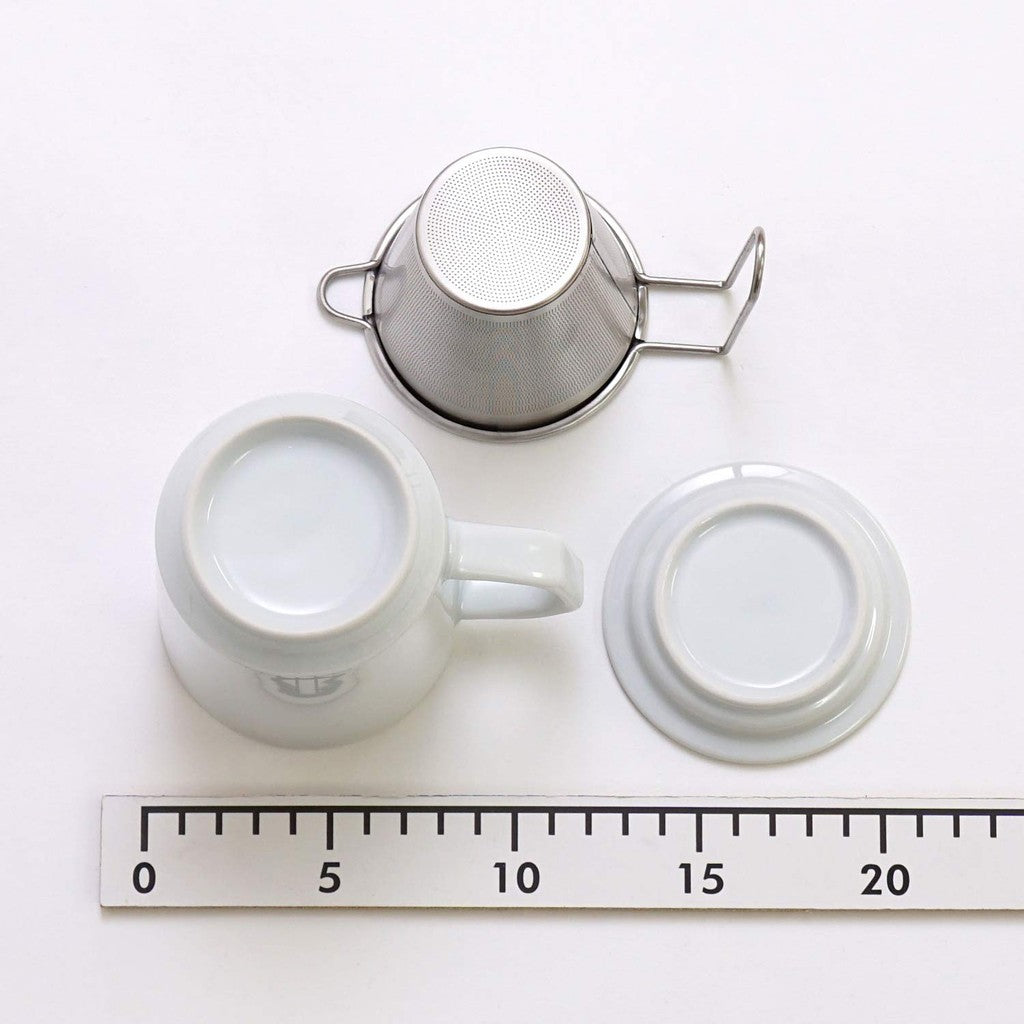 Saikai Toki White 250ml Ceramic Mug - Hasami Ware