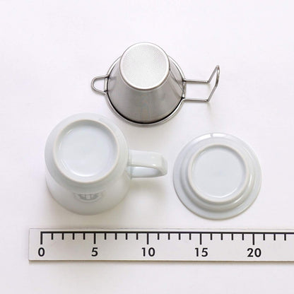 Saikai Toki White 250ml Ceramic Mug - Hasami Ware