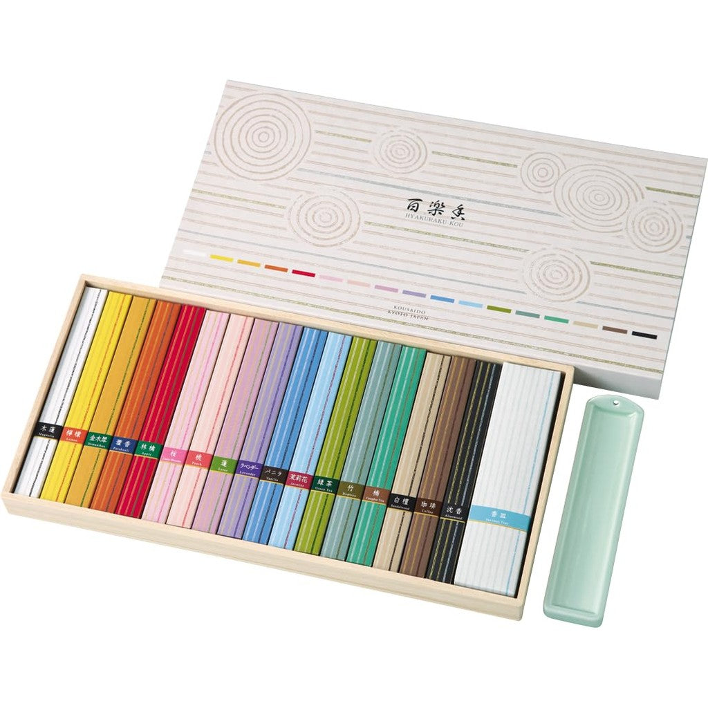 Kyoto Incense Aroma Set - Healing Fragrance Gift from Japan (Various Scents)