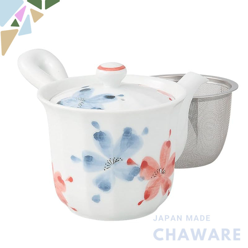 Hasami Porcelain Lightweight Small Teapot with Traditional Patterns
