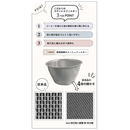Hasami ware, Chojuro kiln coffee teapot, capacity approximately 300ml (about 2 cups), dishwasher safe, equipped with a filter, just pour hot water and steep for authentic coffee, black glaze, 333548.