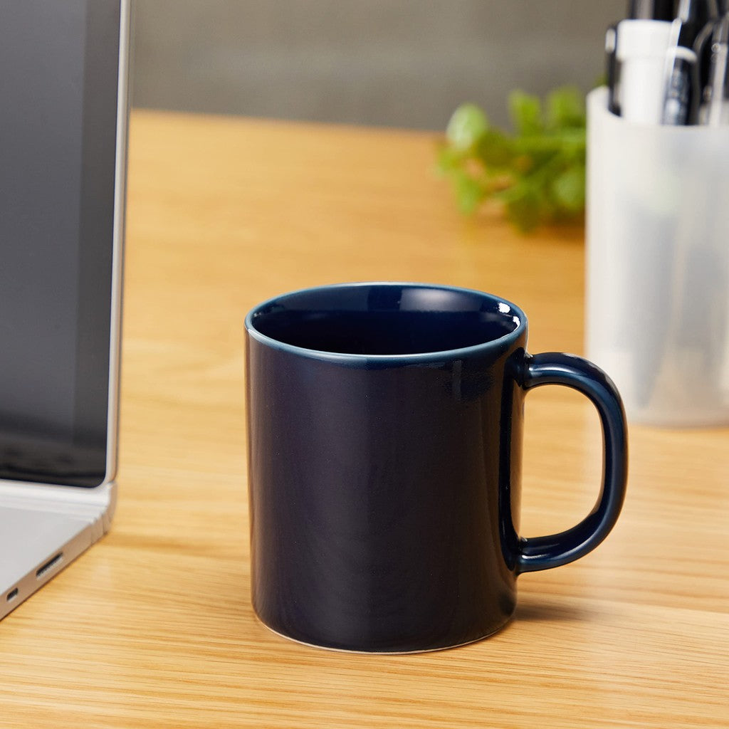 Saikaitoki Common Hasami Porcelain Yellow Mug - 330ml Capacity, Microwave and Dishwasher Safe