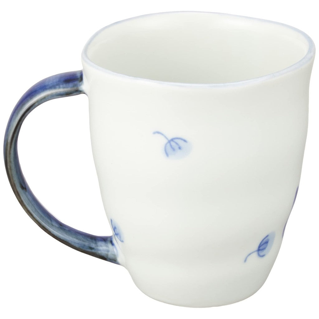 Hasami Porcelain Mug Cup Large 280ml Dandelion Wayan Kiln Made in Japan 182617