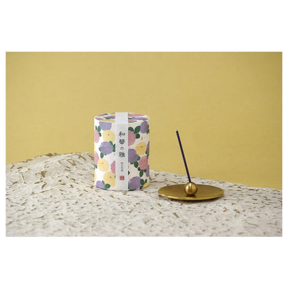 Kameyama Waka no Miyabi 10-Minute Sticks, approximately 70g, about 240 pieces. Low-smoke incense.