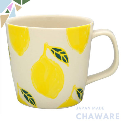 Hasami Ware Kikyō Kiln Fruit Mug Cup Lemon