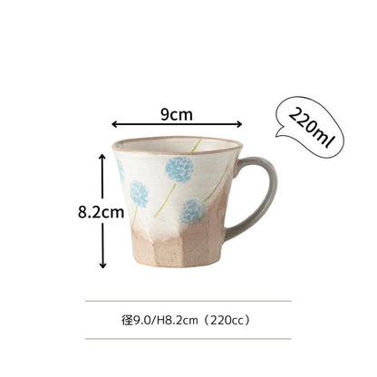 Lavender Mug, Japanese Tableware, Purple, 220cc, Ceramic, Made in Japan, 21633