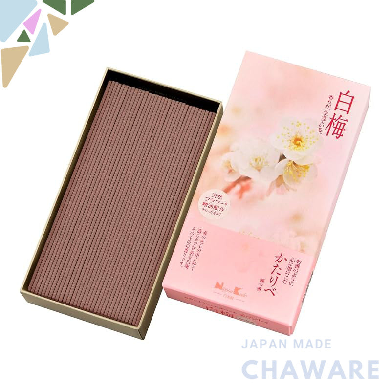 Kataribe Shiraume Approximately 100g Incense Nippon Kodo Low Smoke