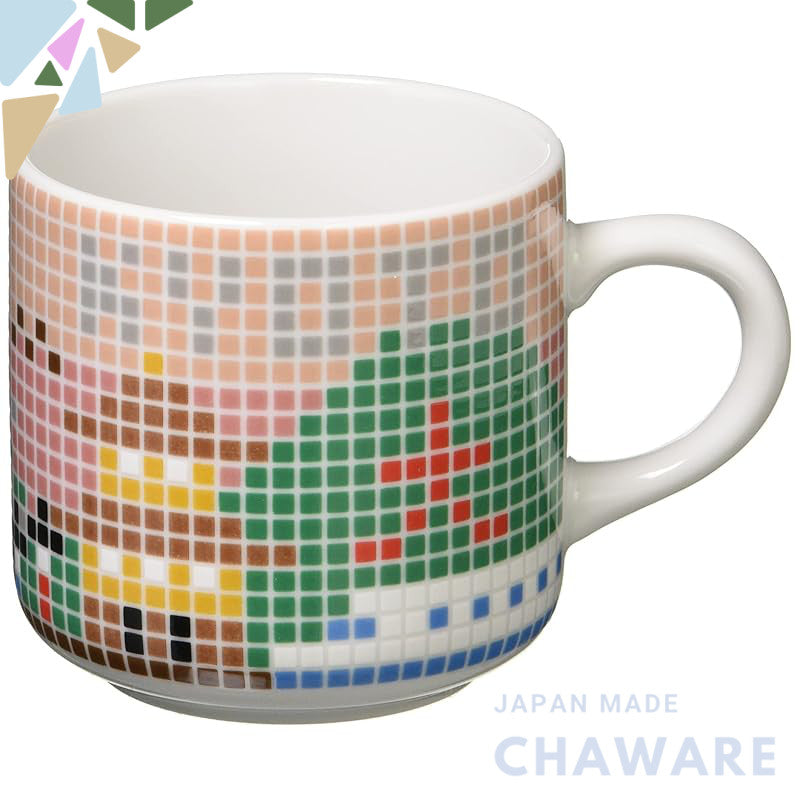 Nishikai Pottery Hasami Ware Tile Mug Kyoto 17506 225ml