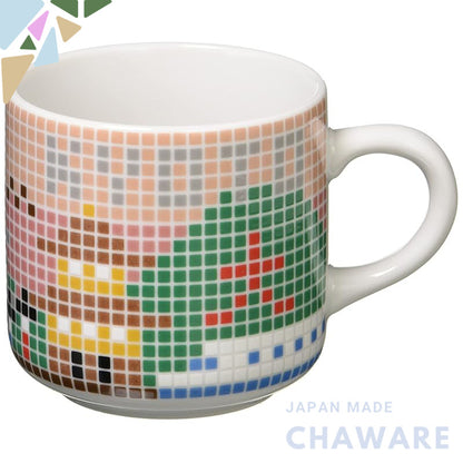 Nishikai Pottery Hasami Ware Tile Mug Kyoto 17506 225ml