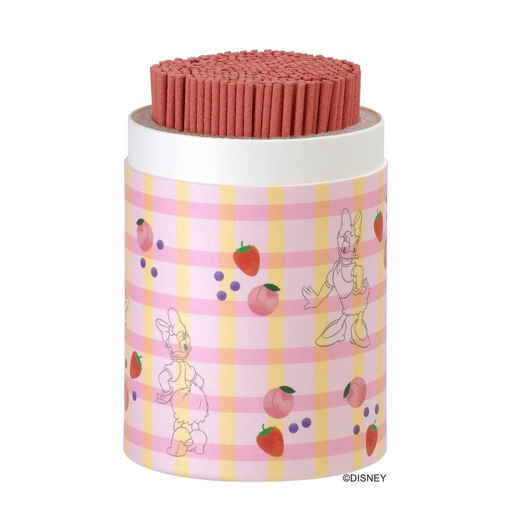Kameyama Disney Room Incense Daisy Duck Peach Berry Fragrance, approximately 90g, about 320 sticks of incense.