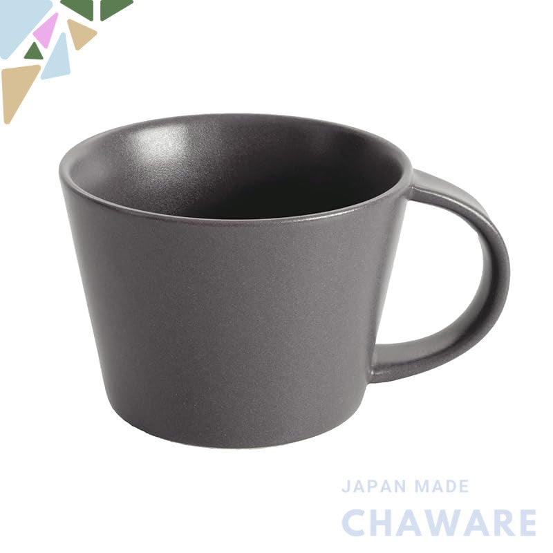 Trampalan Large Colorful Matte Mug - Japanese Seto Ware, Microwave Safe, 335ml