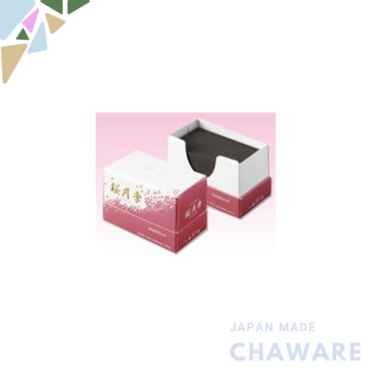 Incense by Tamahatsudo, low smoke, cherry blossom and chrysanthemum, super short size #6637.