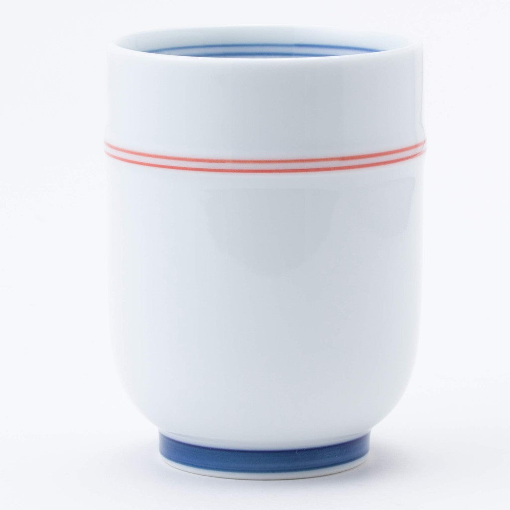 [made in Japan] Hasami Ware Yumiji Tea Cup Red 99264