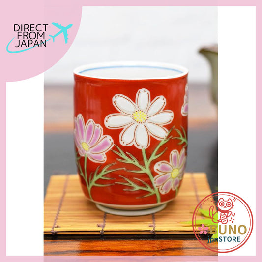 【made in japan】
Waza no Kura Kutani ware tea cup Cosmos Stylish teacup and bowl Ceramic Brand Japanese tableware Celebra