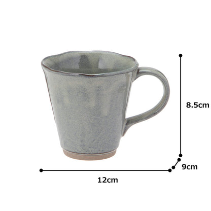 "Mino Ware Men's Traditional Twisted Pattern Mug"