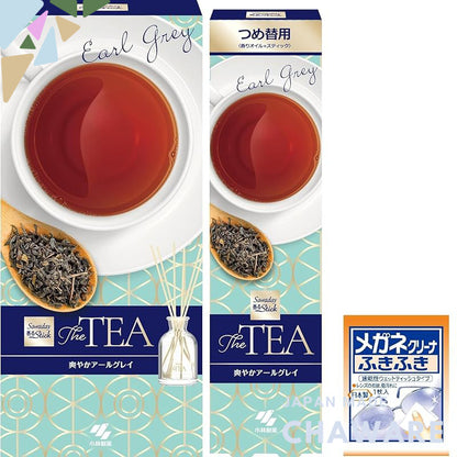 Sawasdee Scented Stick [Bulk Purchase] [Tea Scent Room Air Freshener] The TEA Refreshing Earl Grey Main Unit 70ml + Refi