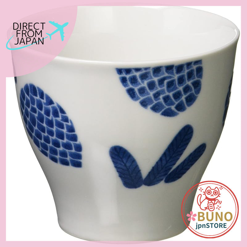 【made in japan】
Saikaitoki Hasami-yaki Cup Pine Cone Made in Japan 31014 Blue and White Design 200ml
